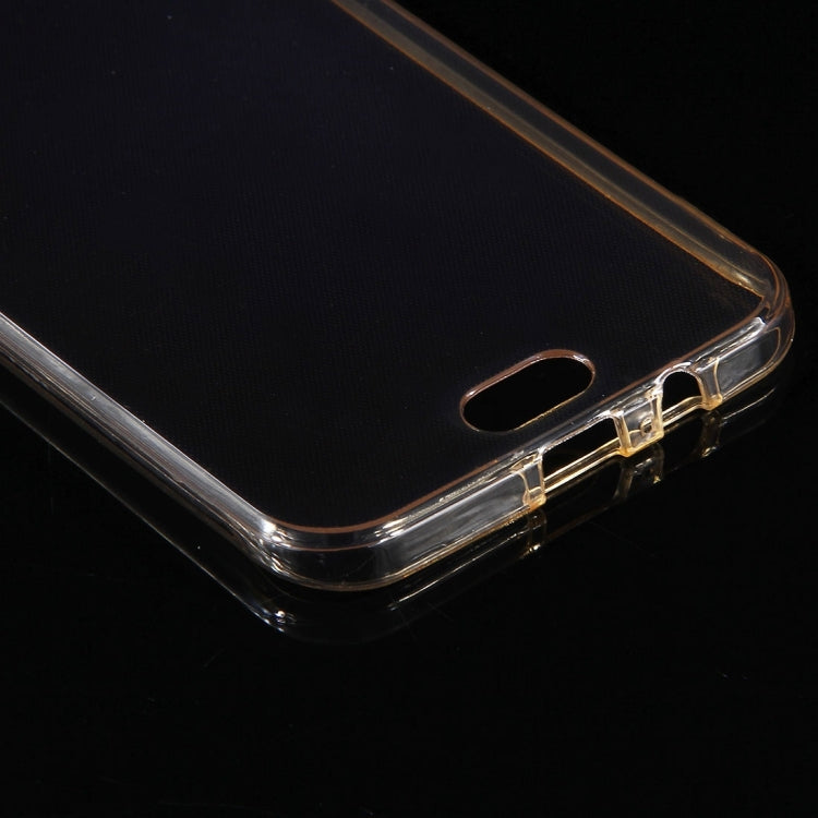 For Galaxy A8 / A800 0.75mm Double-sided Ultra-thin Transparent TPU Protective Case