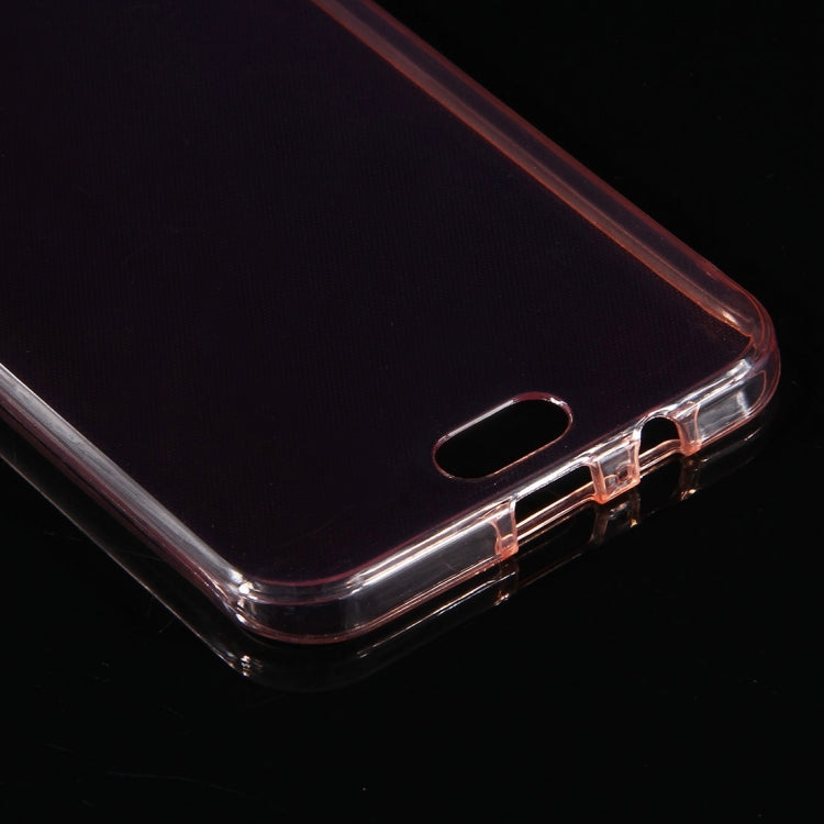 For Galaxy A8 / A800 0.75mm Double-sided Ultra-thin Transparent TPU Protective Case