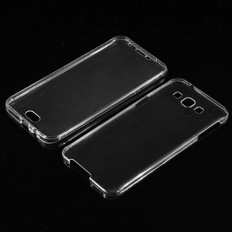 For Galaxy A8 / A800 0.75mm Double-sided Ultra-thin Transparent TPU Protective Case