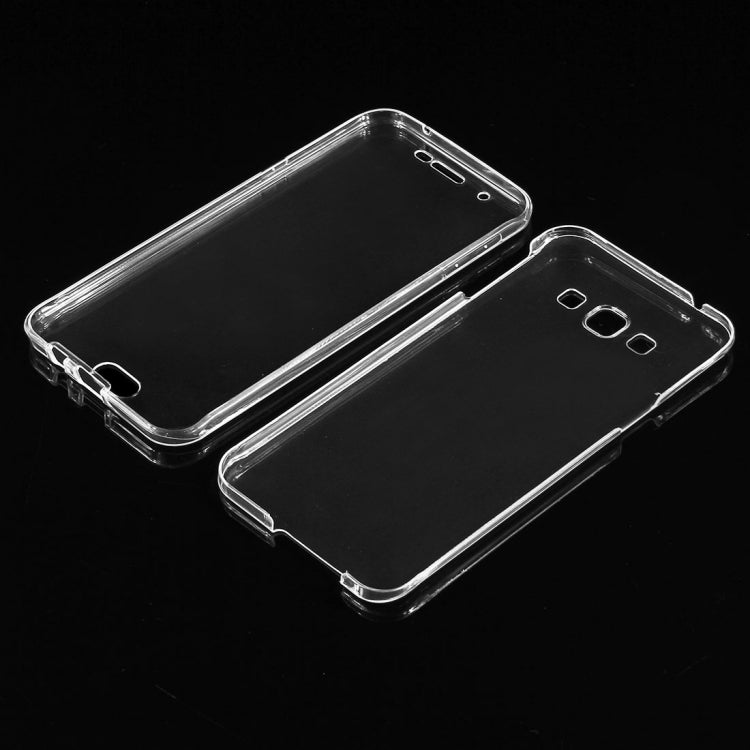 For Galaxy A8 / A800 0.75mm Double-sided Ultra-thin Transparent TPU Protective Case