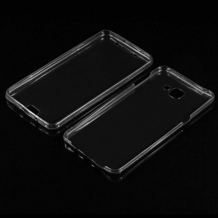 For Galaxy A9 / A900 0.75mm Double-sided Ultra-thin Transparent TPU Protective Case