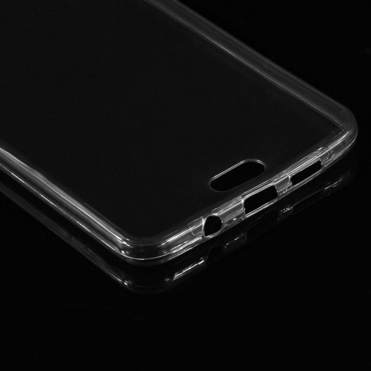 For Galaxy A9 / A900 0.75mm Double-sided Ultra-thin Transparent TPU Protective Case