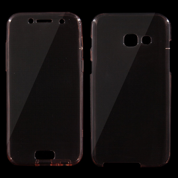 For Galaxy A3 (2017) / A320 0.75mm Double-sided Ultra-thin Transparent TPU Protective Case