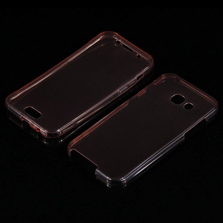 For Galaxy A3 (2017) / A320 0.75mm Double-sided Ultra-thin Transparent TPU Protective Case