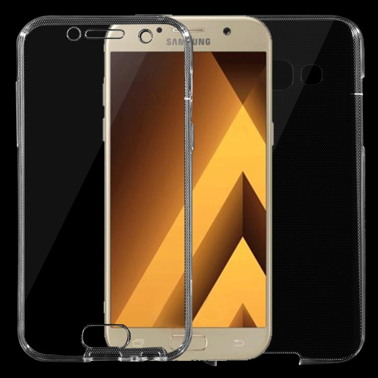 For Galaxy A3 (2017) / A320 0.75mm Double-sided Ultra-thin Transparent TPU Protective Case