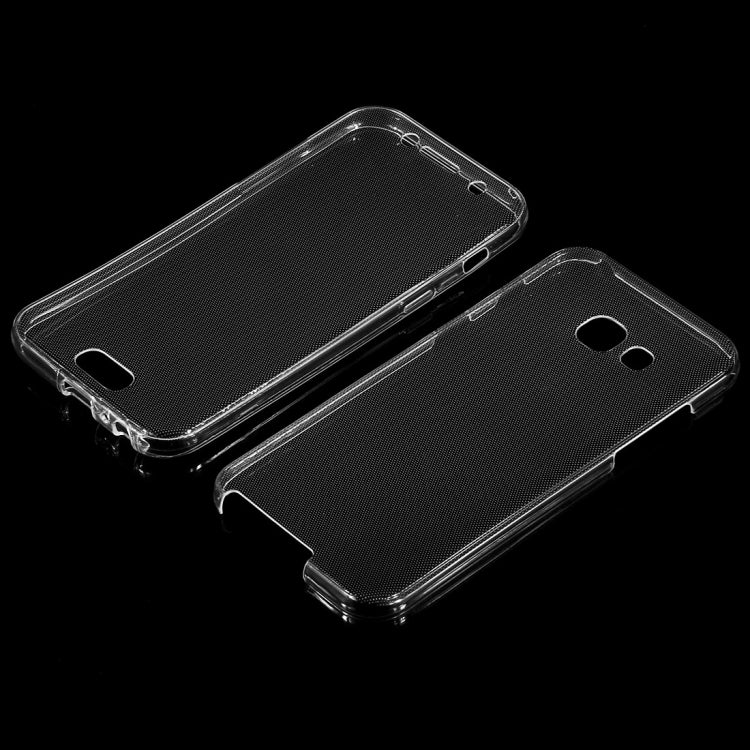 For Galaxy A3 (2017) / A320 0.75mm Double-sided Ultra-thin Transparent TPU Protective Case