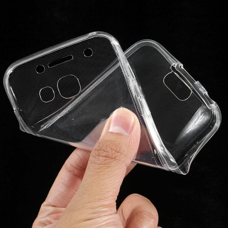 For Galaxy A3 (2017) / A320 0.75mm Double-sided Ultra-thin Transparent TPU Protective Case