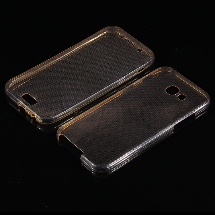 For Galaxy A5 (2017) / A520 0.75mm Double-sided Ultra-thin Transparent TPU Protective Case