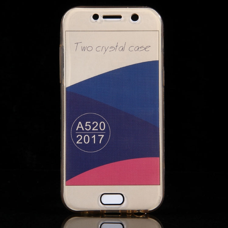 For Galaxy A5 (2017) / A520 0.75mm Double-sided Ultra-thin Transparent TPU Protective Case