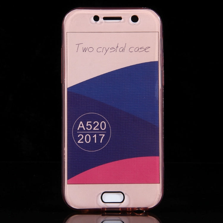 For Galaxy A5 (2017) / A520 0.75mm Double-sided Ultra-thin Transparent TPU Protective Case