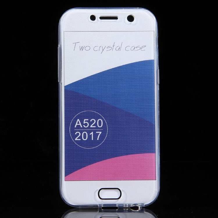 For Galaxy A5 (2017) / A520 0.75mm Double-sided Ultra-thin Transparent TPU Protective Case