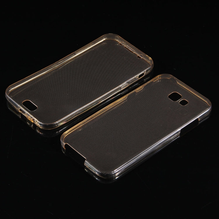 For Galaxy A7 (2017) / A720 0.75mm Double-sided Ultra-thin Transparent TPU Protective Case