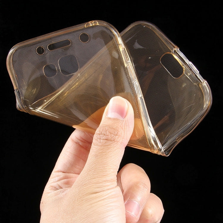 For Galaxy A7 (2017) / A720 0.75mm Double-sided Ultra-thin Transparent TPU Protective Case