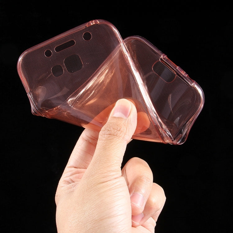 For Galaxy A7 (2017) / A720 0.75mm Double-sided Ultra-thin Transparent TPU Protective Case