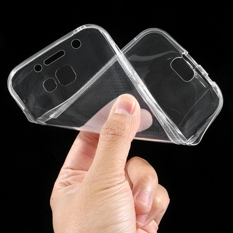 For Galaxy A7 (2017) / A720 0.75mm Double-sided Ultra-thin Transparent TPU Protective Case
