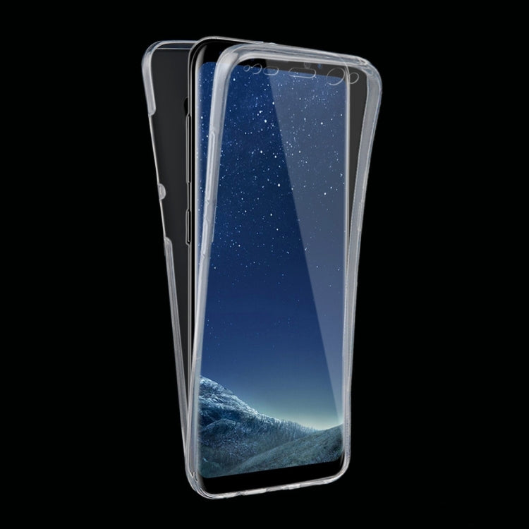 For Galaxy S8 0.75mm Double-sided Ultra-thin Transparent TPU Protective Case