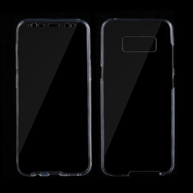 For Galaxy S8 + / G9550 0.75mm Double-sided Ultra-thin Transparent TPU Protective Case