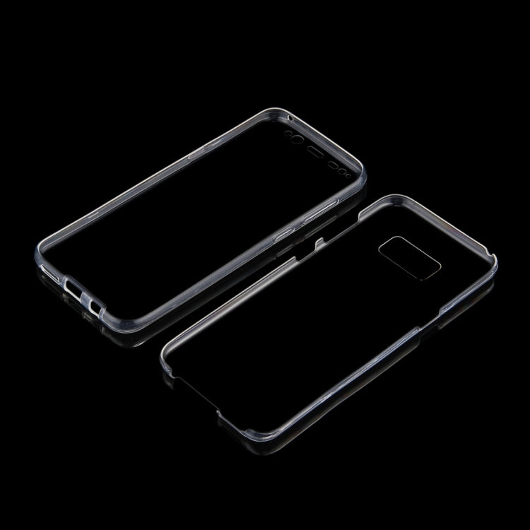 For Galaxy S8 + / G9550 0.75mm Double-sided Ultra-thin Transparent TPU Protective Case