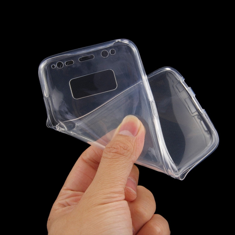 For Galaxy S8 + / G9550 0.75mm Double-sided Ultra-thin Transparent TPU Protective Case