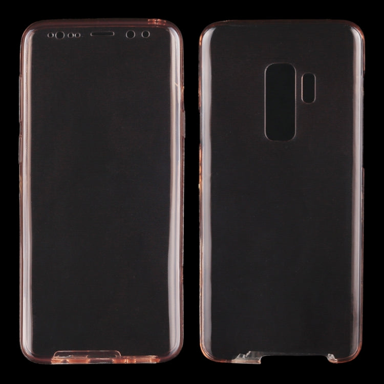 For Galaxy S9+ 0.75mm Double-sided Ultra-thin Transparent TPU Protective Case