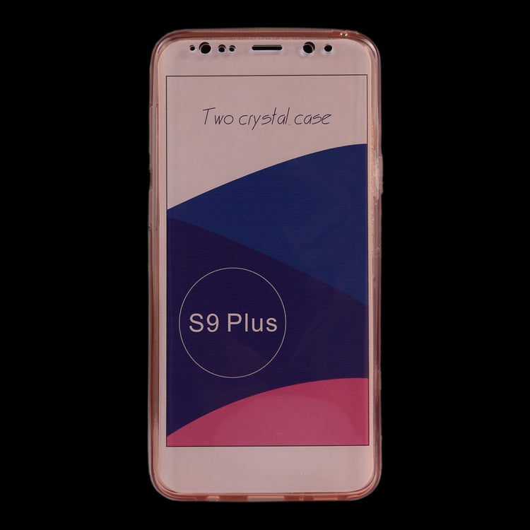 For Galaxy S9+ 0.75mm Double-sided Ultra-thin Transparent TPU Protective Case