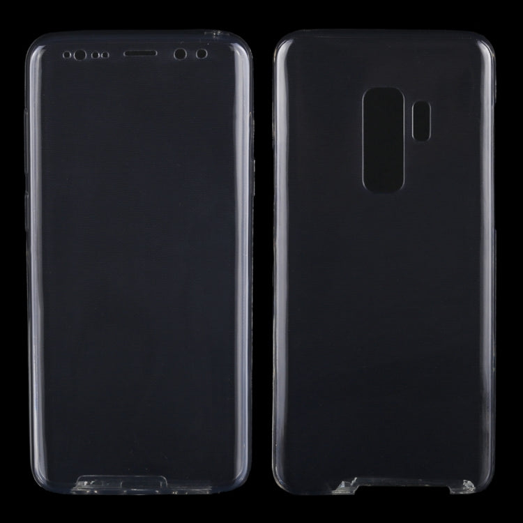 For Galaxy S9+ 0.75mm Double-sided Ultra-thin Transparent TPU Protective Case