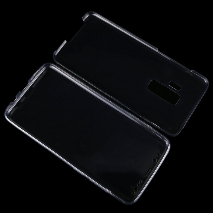 For Galaxy S9+ 0.75mm Double-sided Ultra-thin Transparent TPU Protective Case
