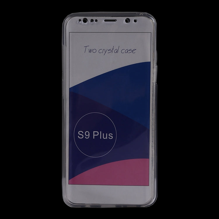 For Galaxy S9+ 0.75mm Double-sided Ultra-thin Transparent TPU Protective Case