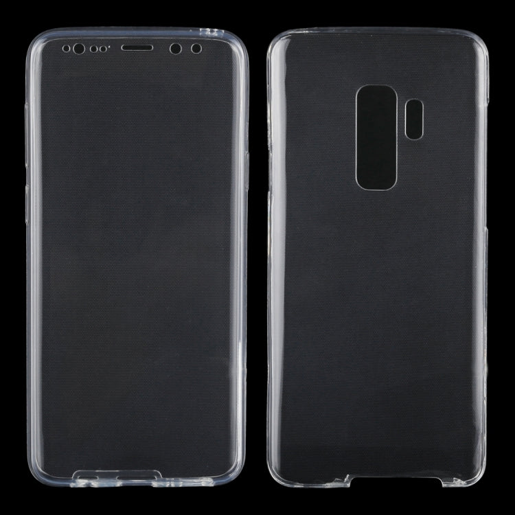 For Galaxy S9+ 0.75mm Double-sided Ultra-thin Transparent TPU Protective Case