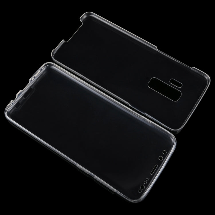 For Galaxy S9+ 0.75mm Double-sided Ultra-thin Transparent TPU Protective Case