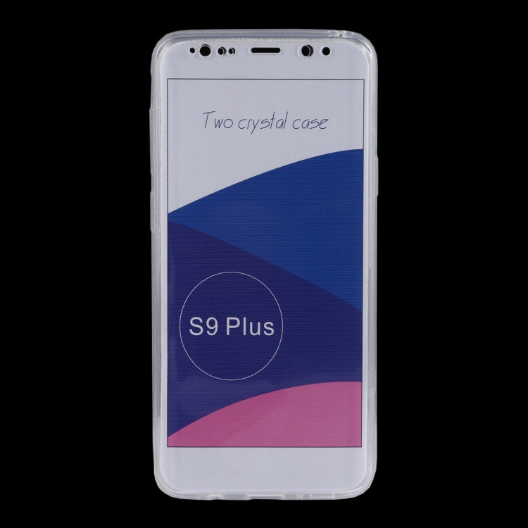 For Galaxy S9+ 0.75mm Double-sided Ultra-thin Transparent TPU Protective Case
