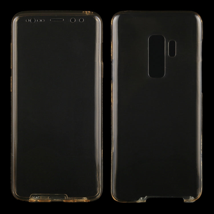 For Galaxy S9+ 0.75mm Double-sided Ultra-thin Transparent TPU Protective Case