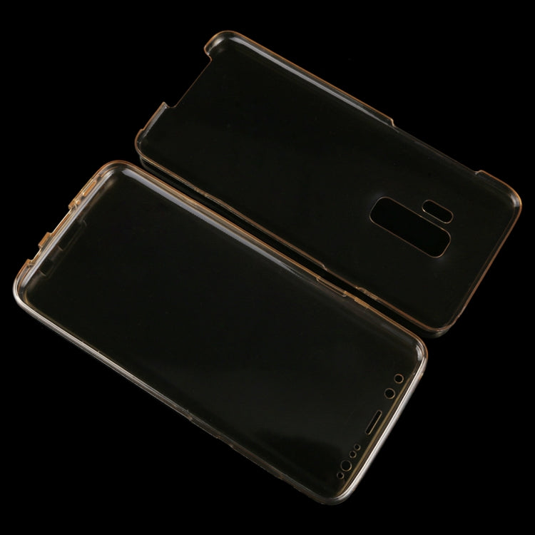 For Galaxy S9+ 0.75mm Double-sided Ultra-thin Transparent TPU Protective Case
