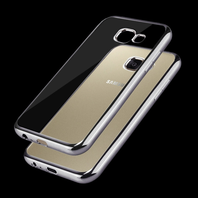 For Galaxy A3 (2017) / A320 Electroplating Frame Soft TPU Protective Case