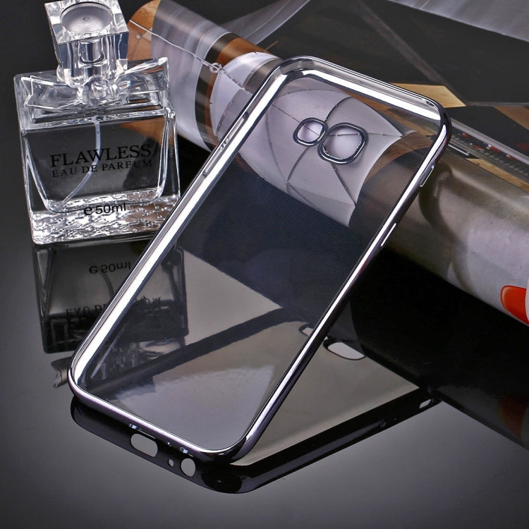 For Galaxy A3 (2017) / A320 Electroplating Frame Soft TPU Protective Case