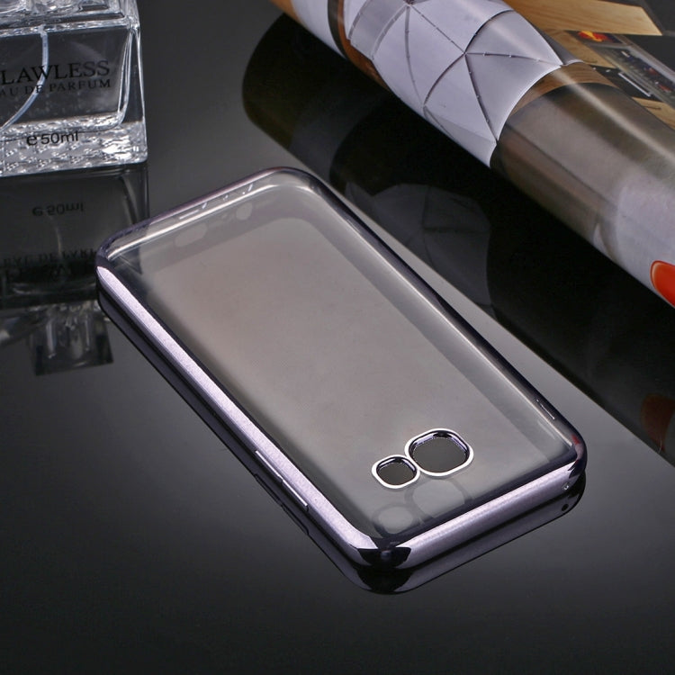 For Galaxy A3 (2017) / A320 Electroplating Frame Soft TPU Protective Case