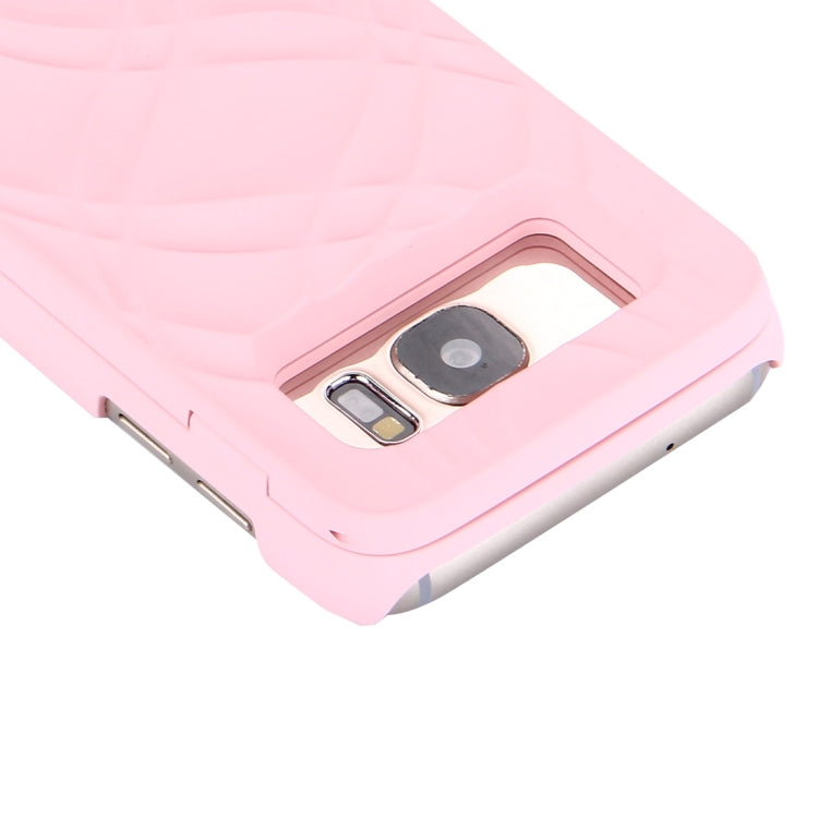For Galaxy S7 / G930 Back Cover Style Mirror Hard Case with Card Slot