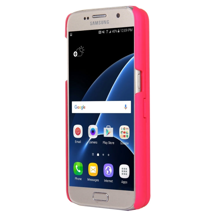 For Galaxy S7 / G930 Back Cover Style Mirror Hard Case with Card Slot