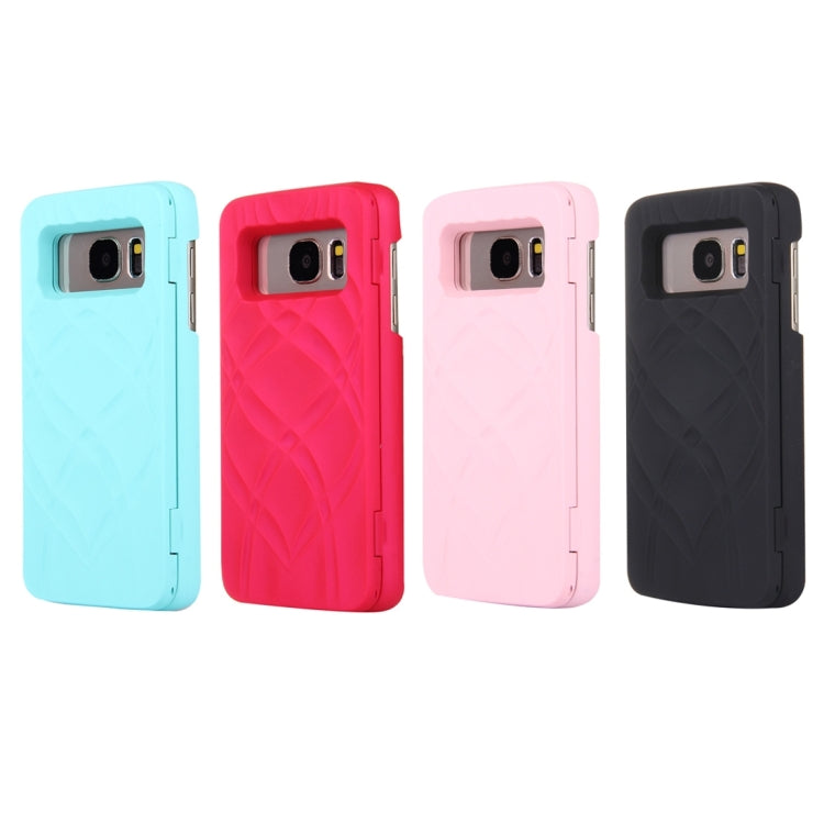 For Galaxy S7 / G930 Back Cover Style Mirror Hard Case with Card Slot