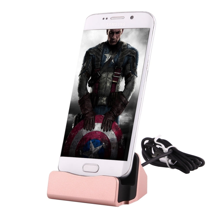 5V 1A Micro USB Sync Data / Charging Magnetic Desktop Station Dock Charger, For Samsung, HTC, LG, Sony, Huawei, Lenovo and other Smartphones