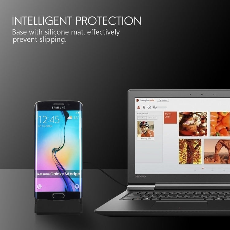 5V 1A Micro USB Sync Data / Charging Magnetic Desktop Station Dock Charger, For Samsung, HTC, LG, Sony, Huawei, Lenovo and other Smartphones