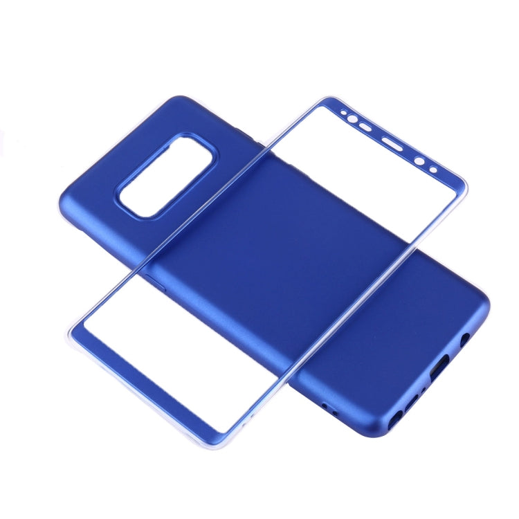 For Galaxy Note 8 PU + PC 360 Degree Full Coverage Combination Protective Back Cover Case