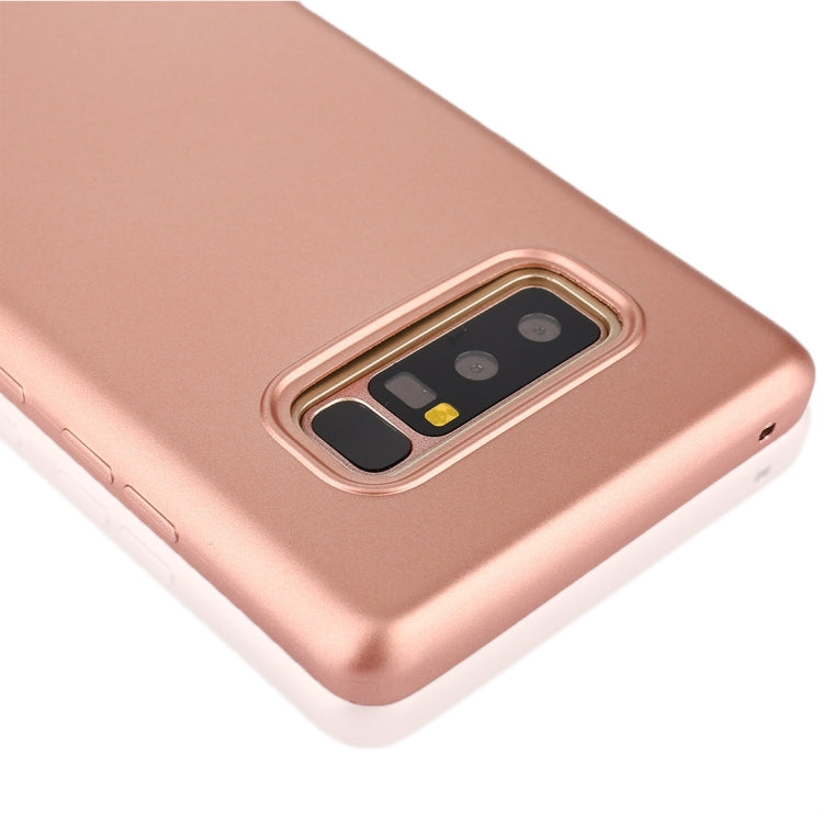 For Galaxy Note 8 PU + PC 360 Degree Full Coverage Combination Protective Back Cover Case