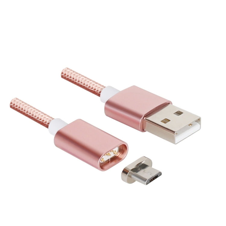 1.2m Weave Style 5V 2A Micro USB to USB 2.0 Magnetic Data / Charger Cable
