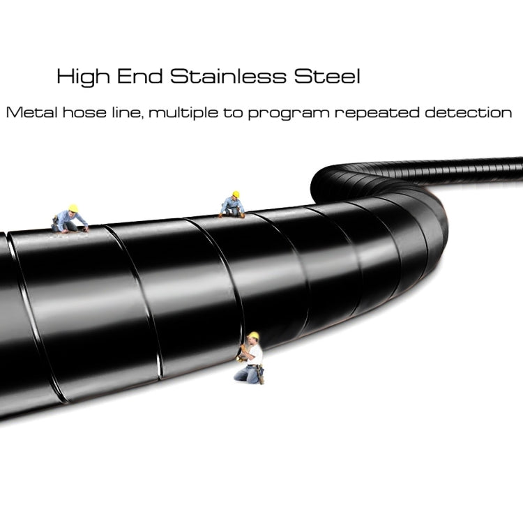 1m Micro USB to USB 2.0 Flexible Metal Data Sync Charging Cable