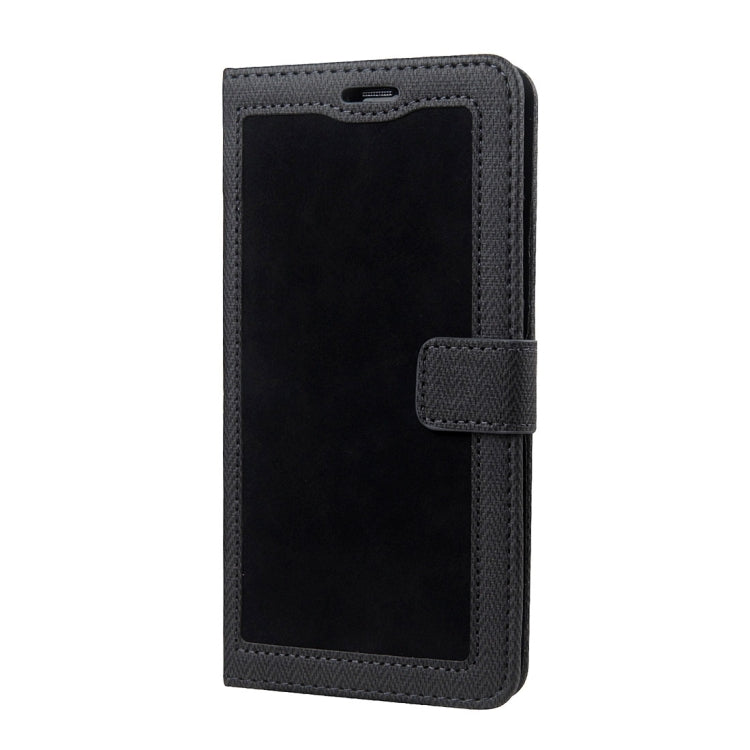 For Galaxy S8 Contrast Color Retro Denim Texture Style Horizontal Flip Leather Case with Holder & Card Slots