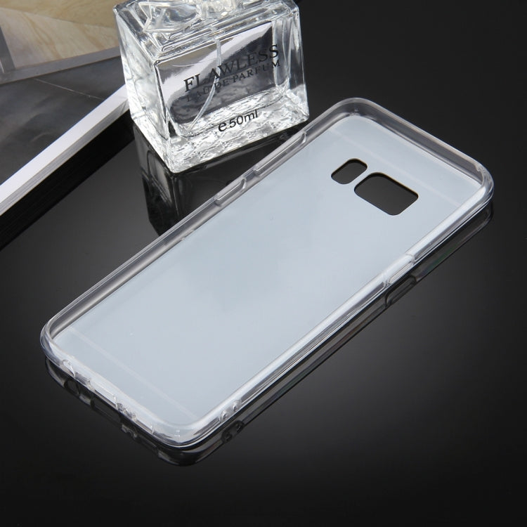 For Galaxy S8 Acrylic TPU Mirror Protective Back Cover Case