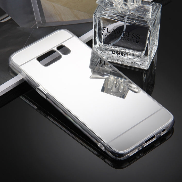 For Galaxy S8 Acrylic TPU Mirror Protective Back Cover Case