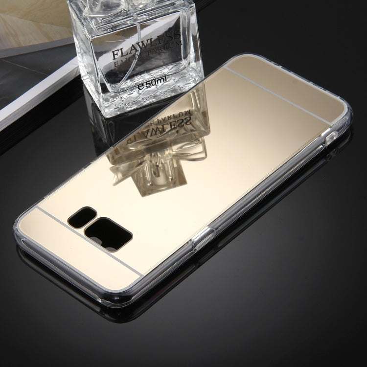 For Galaxy S8 + / G9550 Acrylic TPU Mirror Protective Back Cover Case