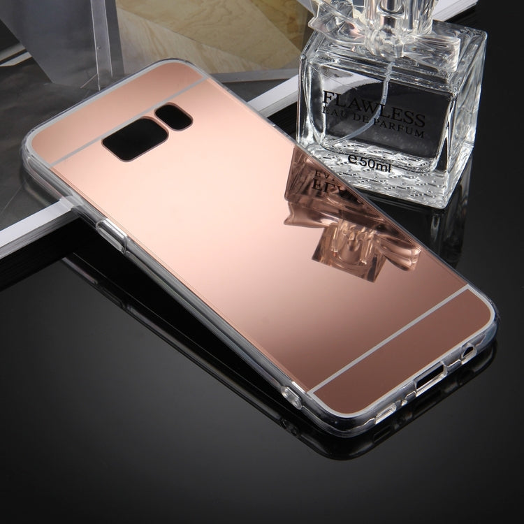 For Galaxy S8 + / G9550 Acrylic TPU Mirror Protective Back Cover Case
